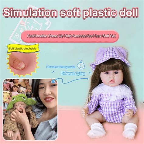 HOT Cute Realistic Simulated Soft Silicone Doll Fashion Dressup Handmade Doll Toy Shopee