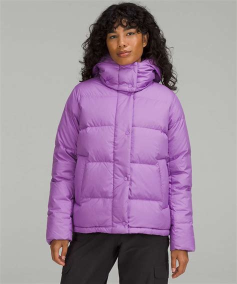 Lululemon Wunder Puff Jacket Purple Blossom Light Lulu Fanatics