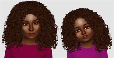 Sims 4 Ccs The Best Kids And Toddlers Hair By Fabienne