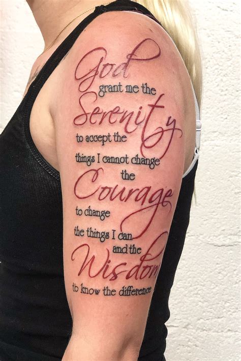 Share God Grant Me The Serenity Tattoo Best In Cdgdbentre