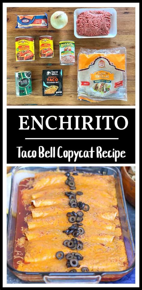 5 Enchirito Taco Bell Recipe Horiahozaifa
