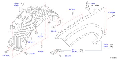 Zs A Fender Splash Shield Left Front Genuine Nissan Part