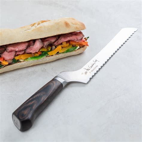 THE IDEAL | 8" Bread Knife – SAM THE COOKING GUY OFFICIAL MERCH