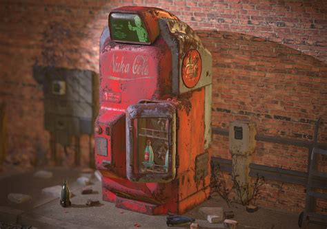 Artstation Nuka Cola Vending Machine Fallout Fanart 58 Off