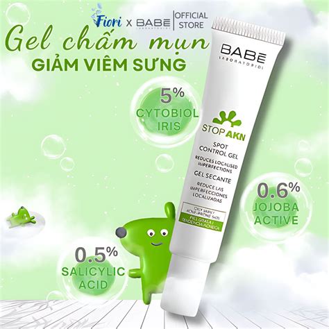 Gel chấm mụn BABE Spot Control Gel ml Shopee Việt Nam
