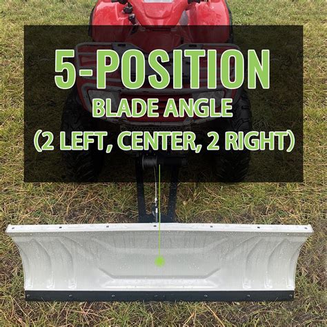 Hecasa 48 Adjustable Atv Snow Plow Blade Kit For Honda Kawasaki