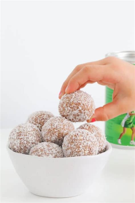 Milo Balls | 4 Ingredient Recipe - Bake Play Smile