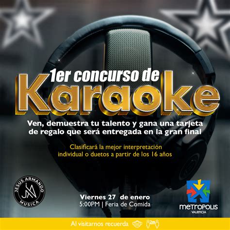 Metropolis Valencia On Twitter 1er Concurso De Karaoke Participa Y