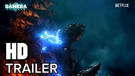 Gamera Rebirth Hd Trailer Netflix Animated Series Youtube