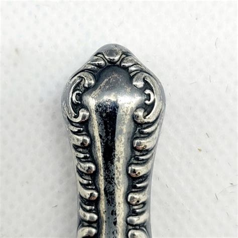 Victorian Sterling Silver Button Hook Shoe Button Hoo Gem