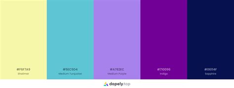 10 Purple Color Palette Inspirations With Names Hex Codes Inside