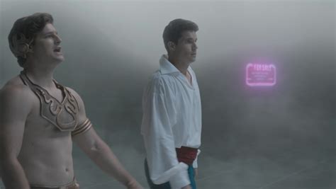 Auscaps Kevin Bigley Nude With Peter Gatsby Shirtless In Upload Rescue Mission