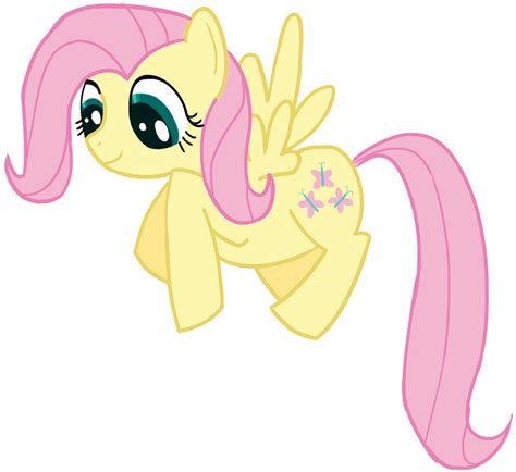 Fluttershy flying by transparentpony on DeviantArt