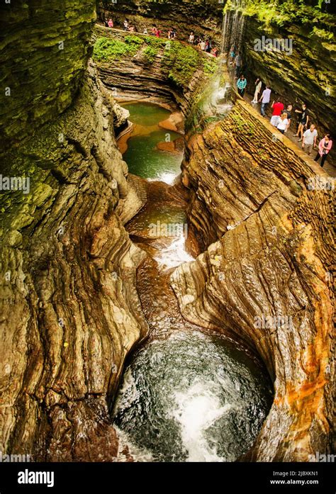 Watkins Glen State Park New York State United States Stock Photo Alamy