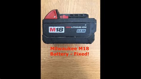 Diagram Pinout Milwaukee M18 Battery Terminals Milwaukee 18v