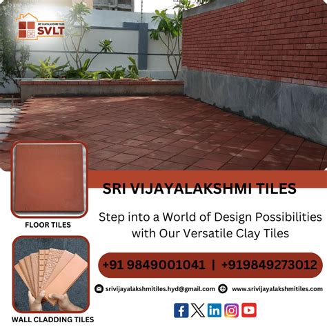 Matte Terracotta Clay Floor Tiles Size X Feet X Mm At Rs