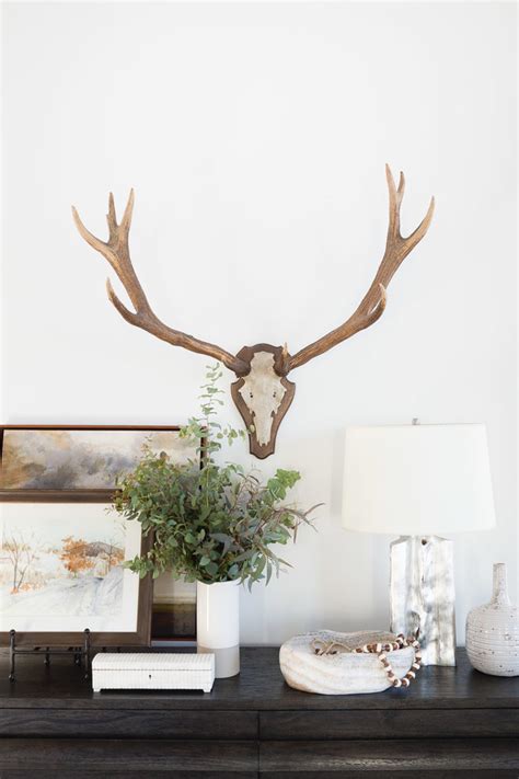 24 Deer Antler Decor Ideas To Inspire In 2024 Houszed