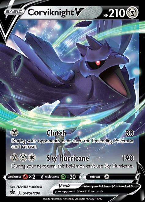 Corviknight V Pr Sw Swsh200 Pokemon Tcg Pok Cards