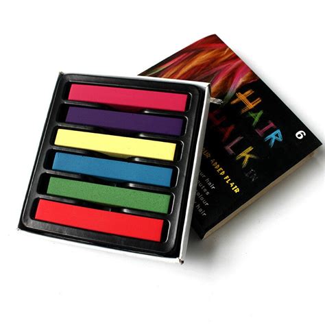 6122436 Pcsset Hair Chalk One Time Temporary H Grandado