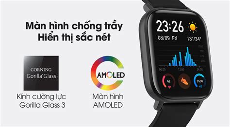 So sánh chi tiết Đồng hồ thông minh Đồng hồ thông minh Huami Amazfit