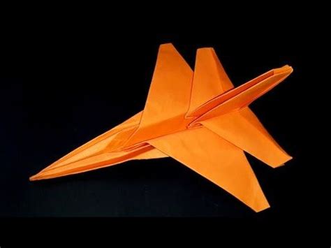 Come Fare Un Aereo Di Carta Da Caccia F 16 Origami Tutorial Best