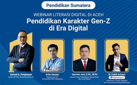 Literasi Digital Digelar Di Sma Kabupaten Aceh Besar Ajarkan Pendidikan