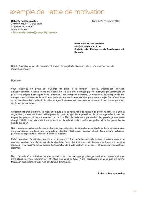 Lettre De Motivation Stage Minist Re Laboite Cv Fr