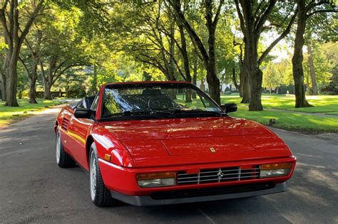 K Mile Ferrari Mondial T Cabriolet For Sale On Bat Auctions