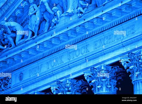 New York Stock Exchange New York City Usa Stock Photo Alamy