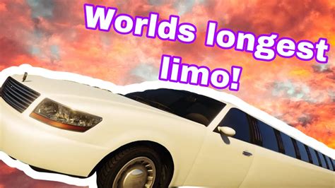 Longest Limo In The World GTA V YouTube