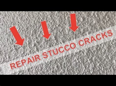 How To Quickly Repair And Seal Stucco Cracks Fix Stucco Before