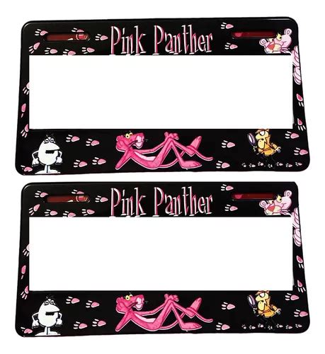 Porta Placas Pantera Rosa Vw Kia Chevrolet Mazda Honda Jeep MercadoLibre