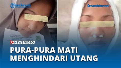 Viral Wanita Pura Pura Mati Pakai Kain Kafan Karena Tak Bayar Utang