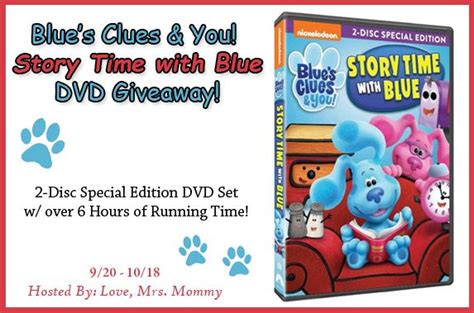 25th Anniversary Blues Clues Great Giveaway Blues Clues And You Blues Clues Story Time