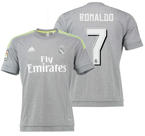 Adidas Cristiano Ronaldo Real Madrid Away Jersey 201516 Ronaldo Real