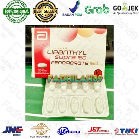 Jual Lipanthyl Supra Fenofibrate Mg Per Blisters Ori Di Lapak