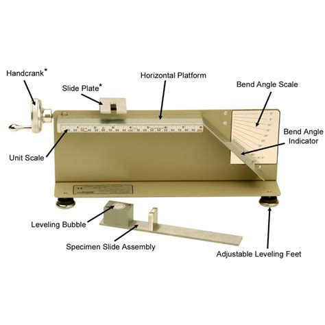 Fabric Stiffness Tester W Hand Crank Model 112