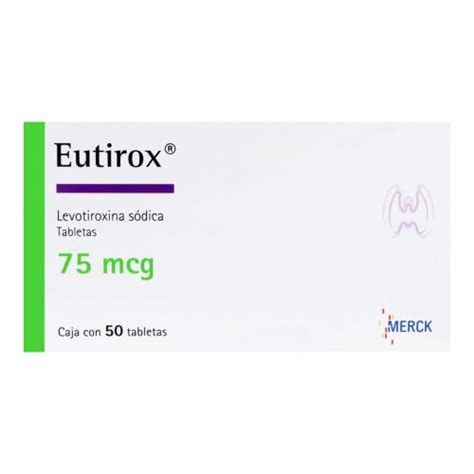 Eutirox levotiroxina sódica 100 µg con 50 tabletas Prixz Farmacia a