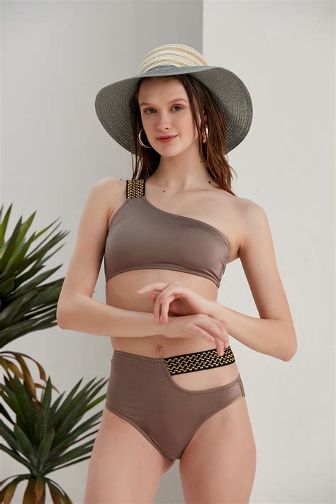 sayina Tek Omuz Kurdele Nakış Bikini Takımı Fiyatı Yorumları