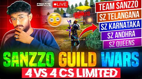 Sanzzo Guild Wars 4v4 Cs Limited ️‍🔥freefire Garenafreefire Sanzzoff