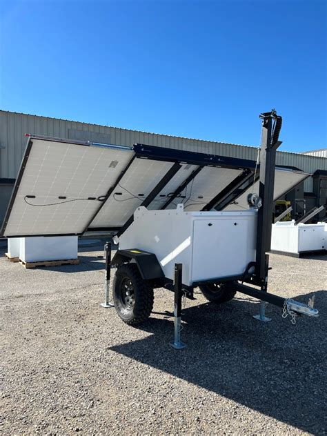 Solar Surveillance Trailer MDT 1200 Vorp Energy