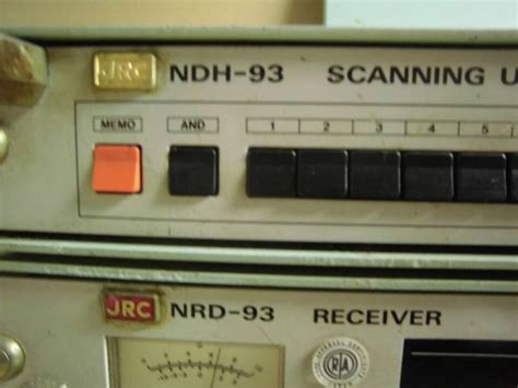 As Is Jrc Nrd Ndh Receiver Scanning Unit Ebay