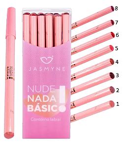 Lápis Contorno Labial Nude Nada Básico Cor 8 Madamme s Make Moda