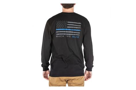 511 Tactical Thin Blue Line Long Sleeve Tee Vance Outdoors