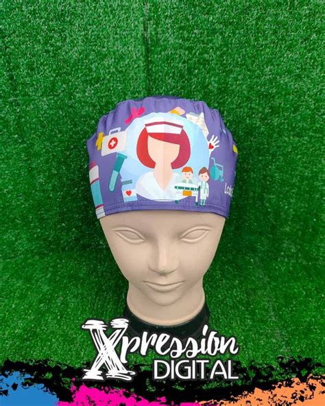 Gorro Quirurgico Nurse Life Figuras Xpression Digital