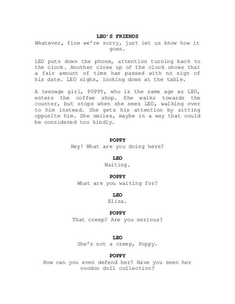 Short film script