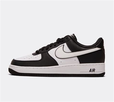 Nike Air Force 1 07 Trainer Black White Black Footasylum