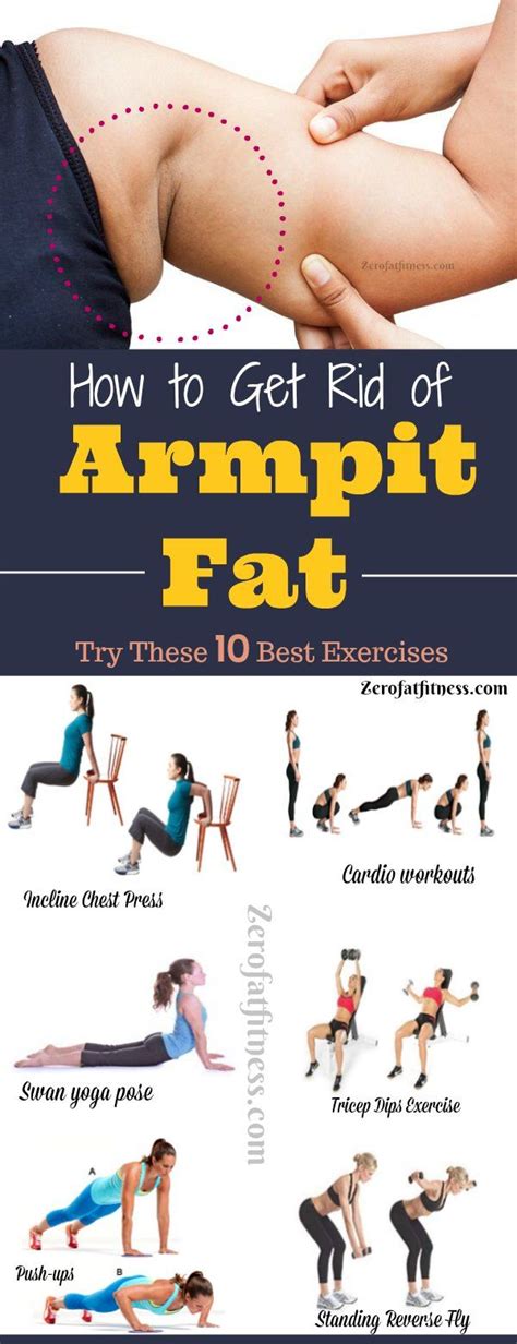 How To Get Rid Of Armpit Fat In A Week 10 Best Underarm Fat Exercises