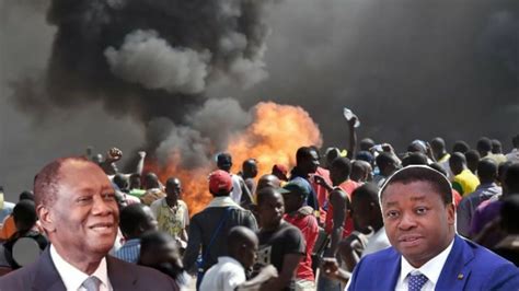 Ça chauffe au Togo Les population manifeste contre Faure Gnassingbé