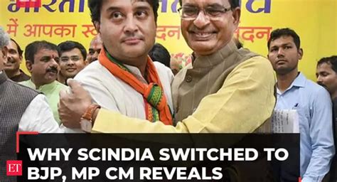 Jyotiraditya Scindia Why Jyotiraditya Scindia Switched From Congress